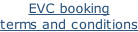 EVC booking terms and conditions